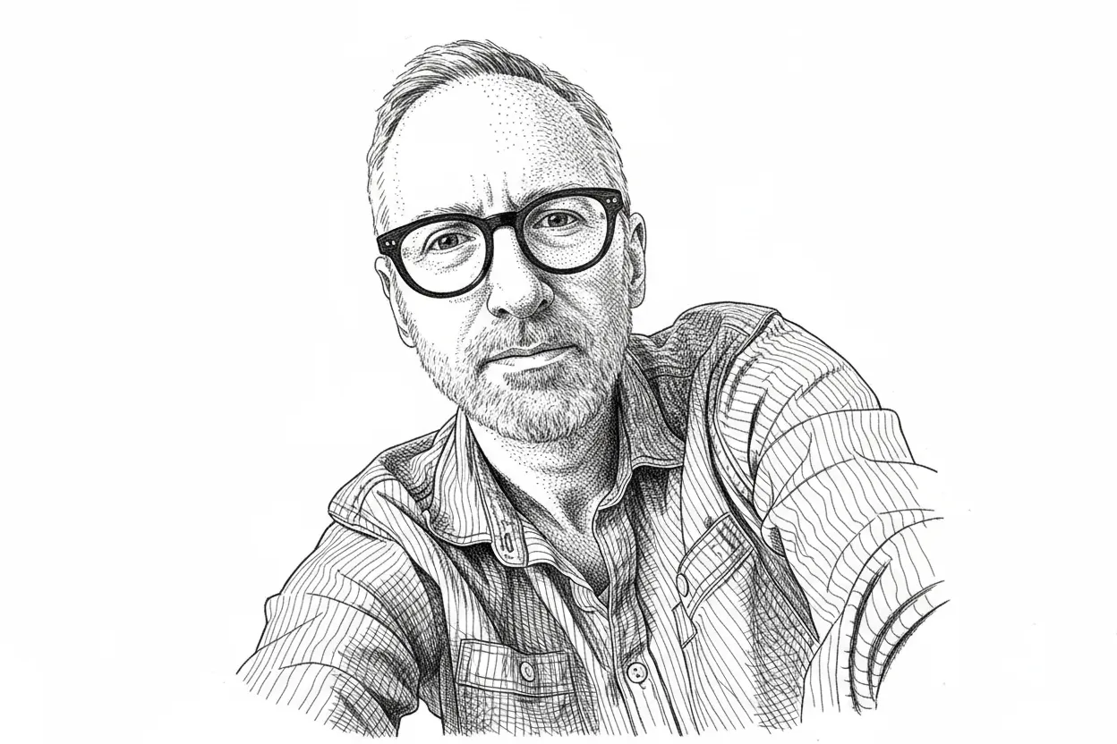 Marcus Schuler hedcut illustration